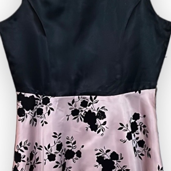 Rare Editions girl’s pink and black dress - Picture 2 of 9